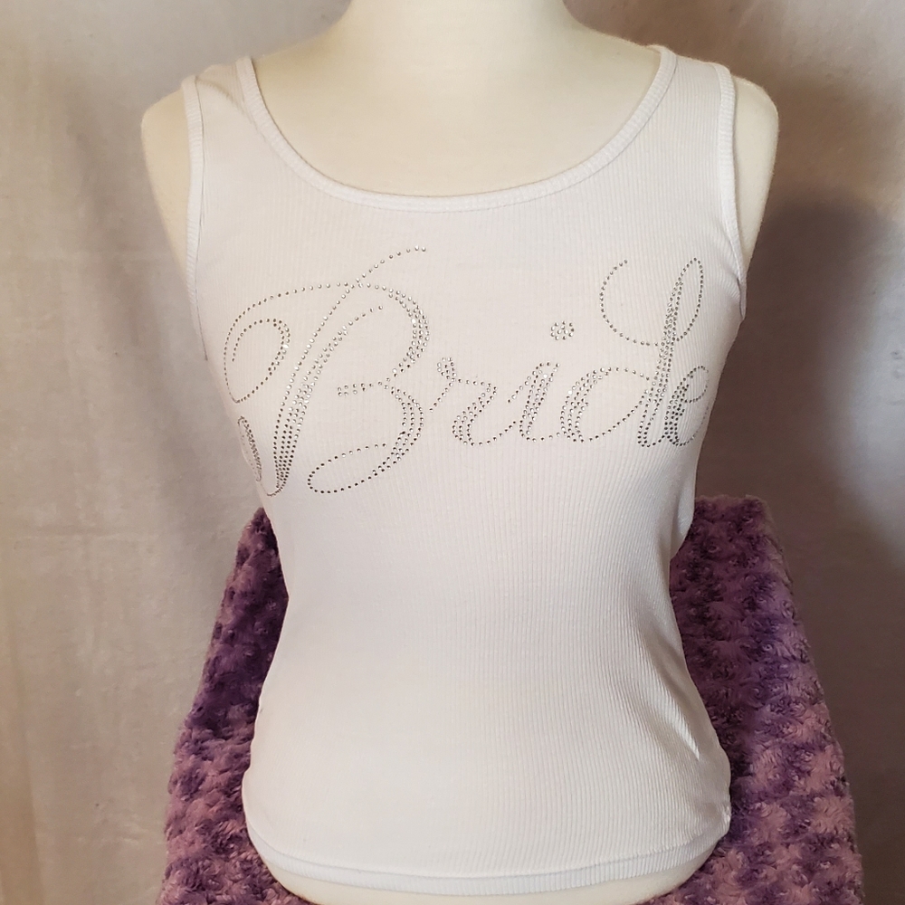 Sparkly Bride Rhinestone Top - Picture 5 of 6